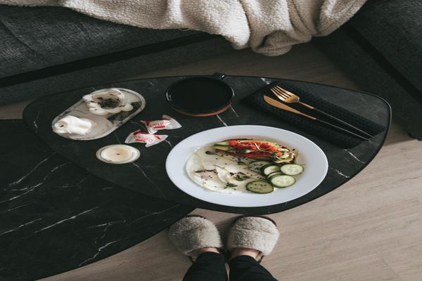 Lencsefőzelék főtt tojással